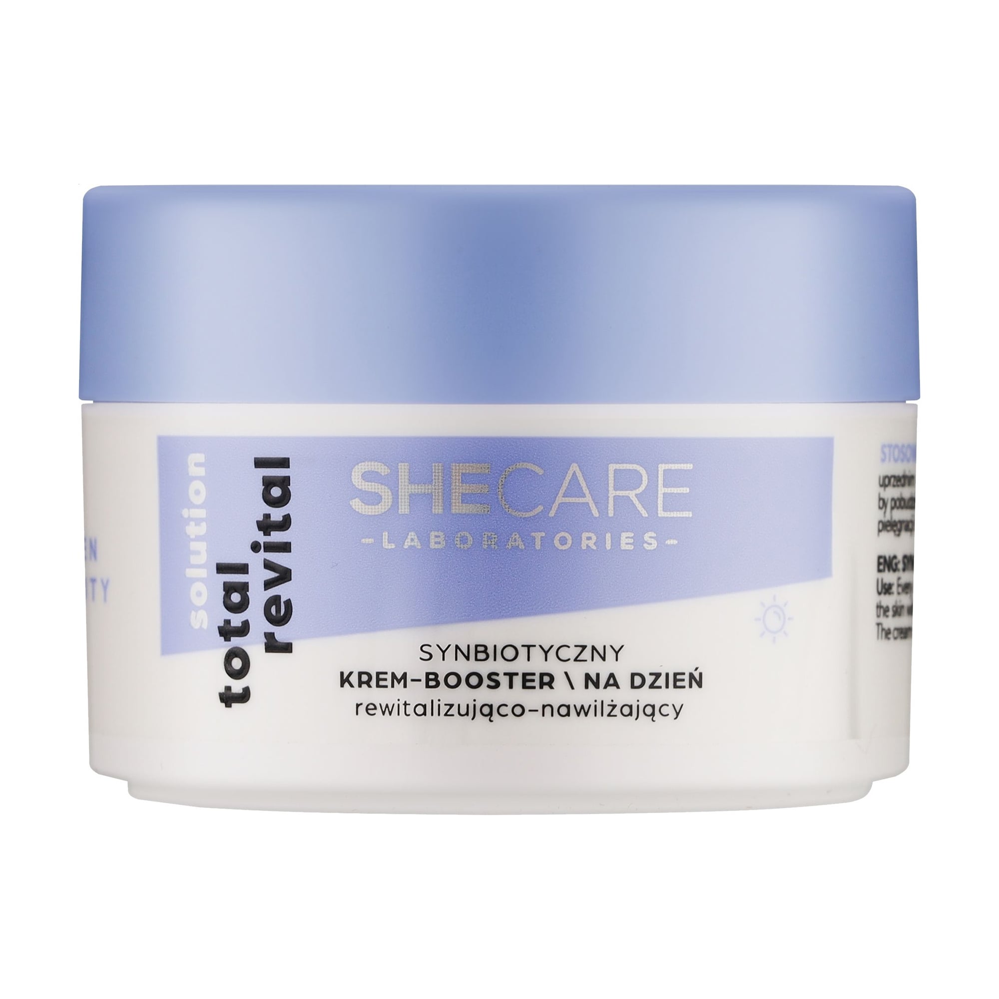 Уцінка! Денний крем-бустер для обличчя SheCare Total Revital Solution Synbiotic Face Cream-Booster For The Day, 50 мл